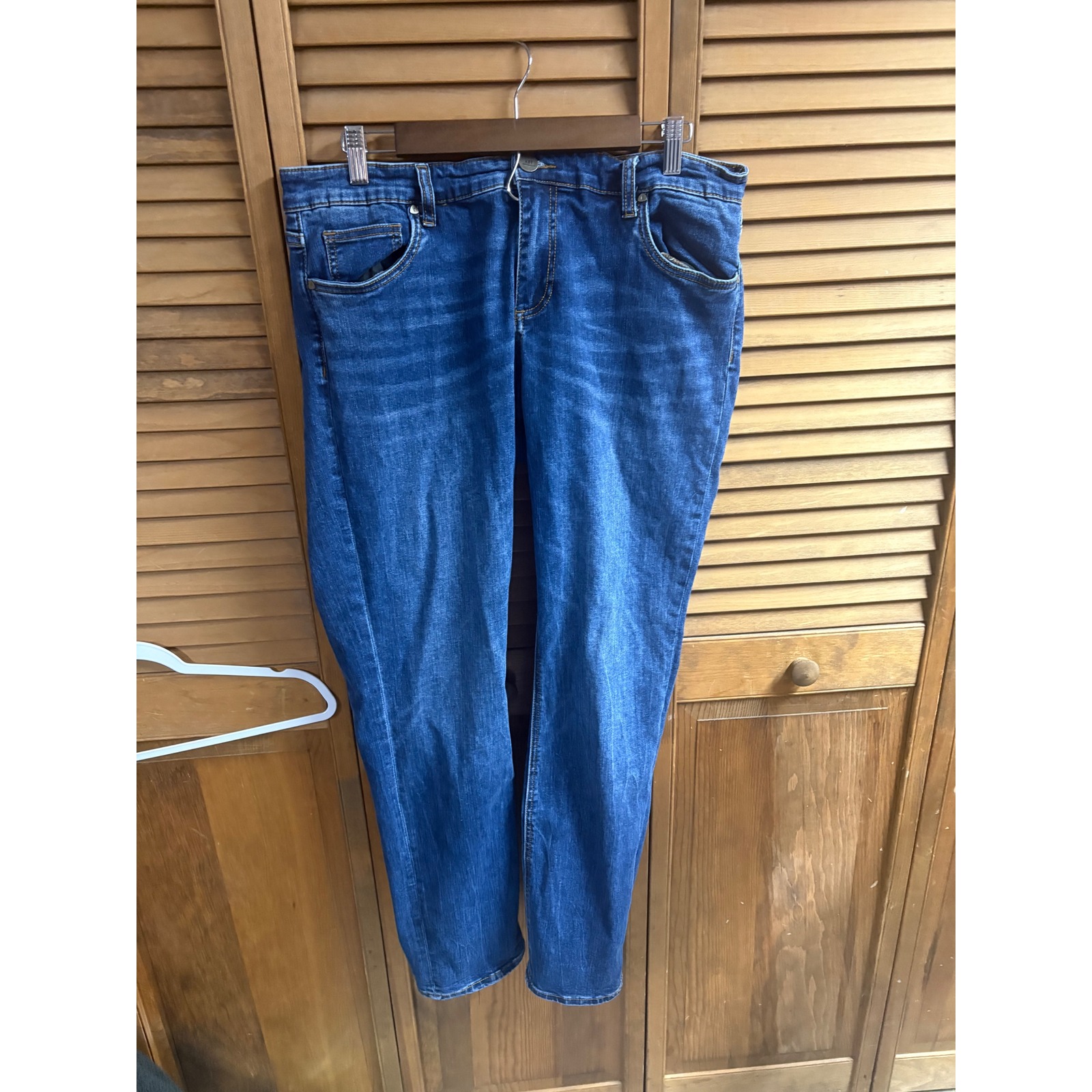 Kut From The Kloth Womens Skinny Jeans Medium Wash Stretch Denim Size 14